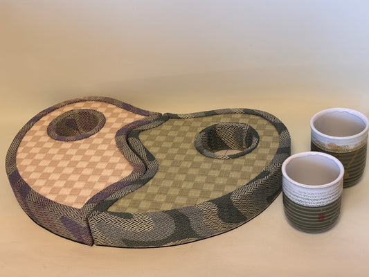 畳に花を活ける No.003|一点もの・専用花器付き