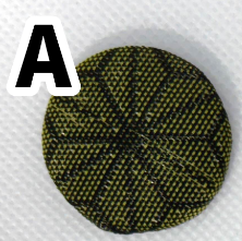 ひとつぶ和み・畳へりの飾りマグネット