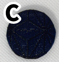 ひとつぶ和み・畳へりの飾りマグネット