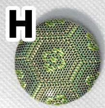 ひとつぶ和み・畳へりの飾りマグネット