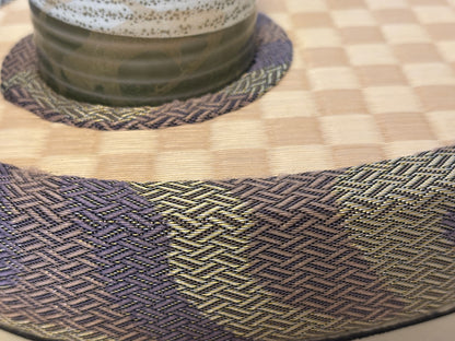 畳に花を活ける No.003｜一点もの・専用花器付き