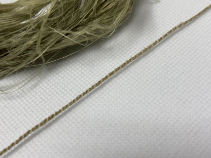 精麻の祈り紐 / Sacred Hemp Necklace Cord（85cm・1mm）
