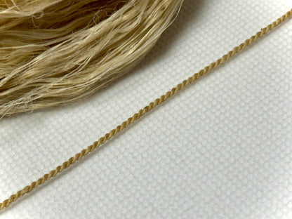 精麻の祈り紐 / Sacred Hemp Necklace Cord（85cm・1mm）