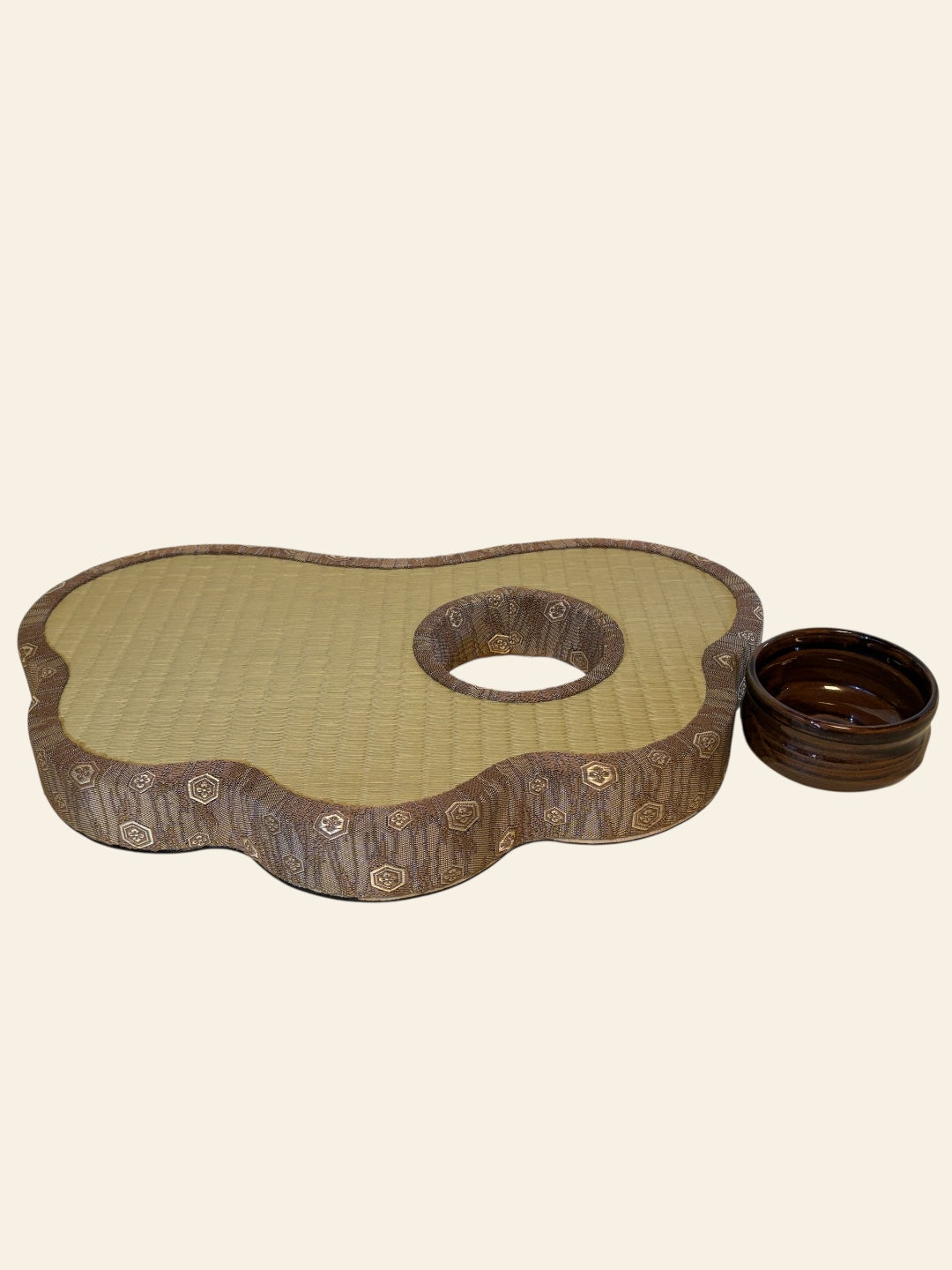 畳に花を活ける No.005｜一点もの・専用花器付き